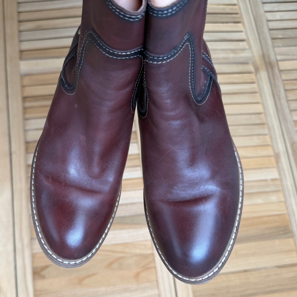 PIKOLINOS women Chukka Boots in Chestnut and Burgundy - Picture 14 of 16